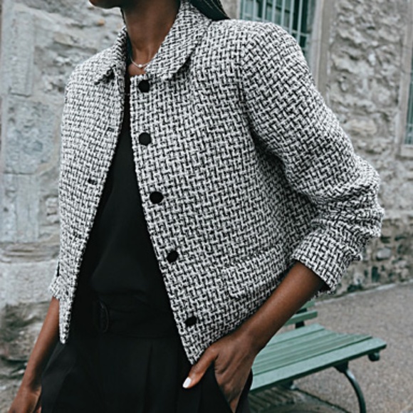 Simons Jackets & Blazers - NWT Tweed Blazer Jacket